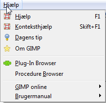 GIMP ordbog