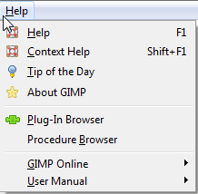 GIMP ordbog